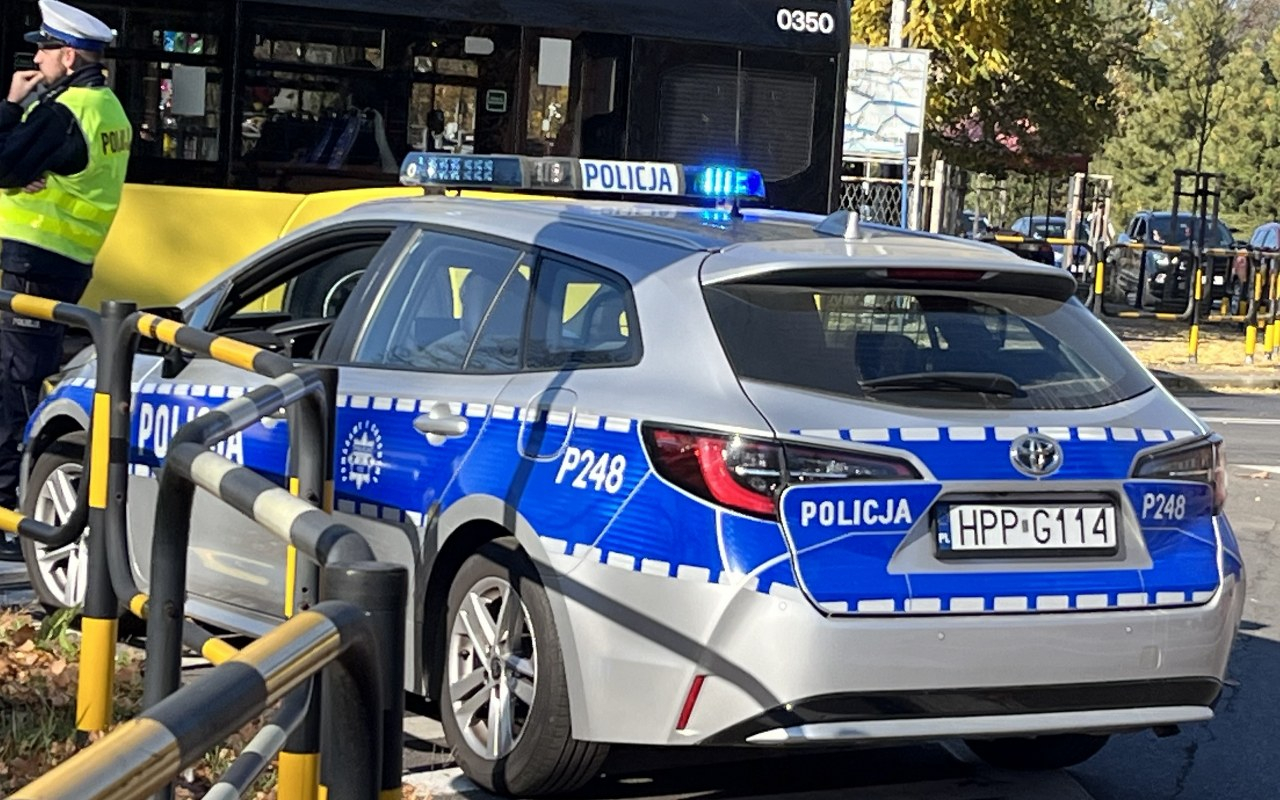 Wypadek w Warszawie