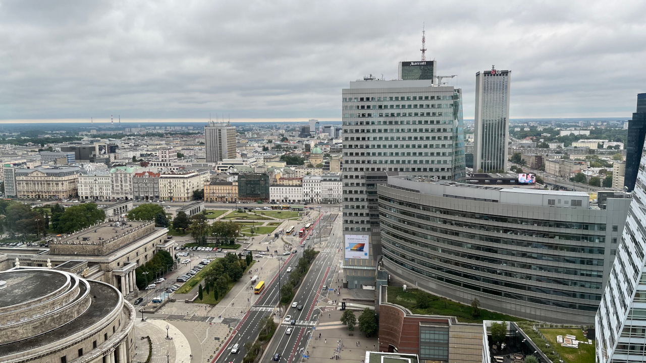 Potrącenie na Mokotowskiej w Warszawie